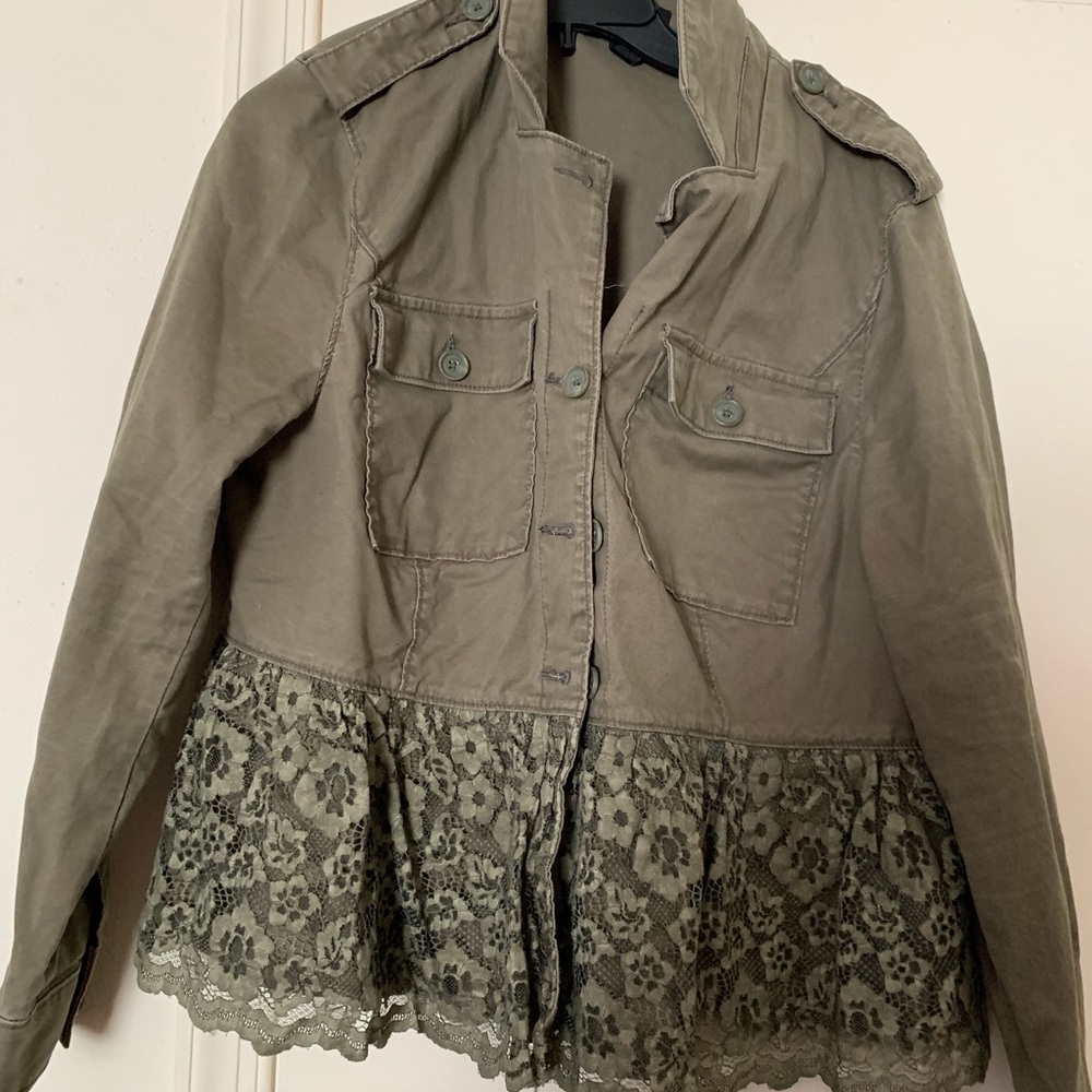 Peplum jacket
